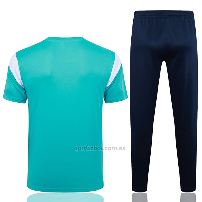 Chandal del Olympique Marsella Manga Corta 2023-2024 Verde